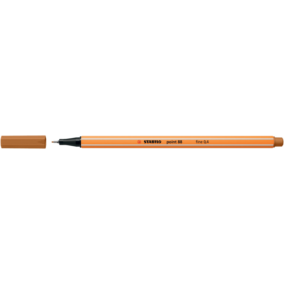 Marker, Permanent marker, Orange, Feiner Punkt, Stabilo