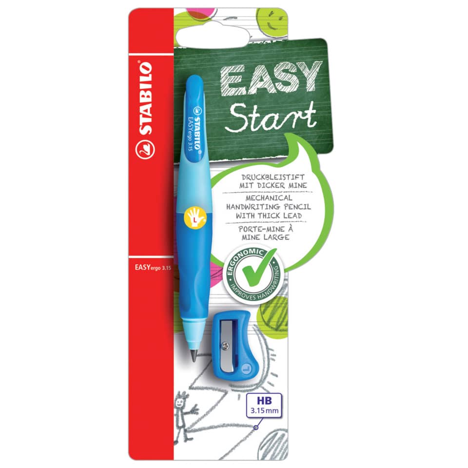 Tintenbleistift, Bleistift, HB 3.15 mm, Griff verbessern, Bleistiftführung