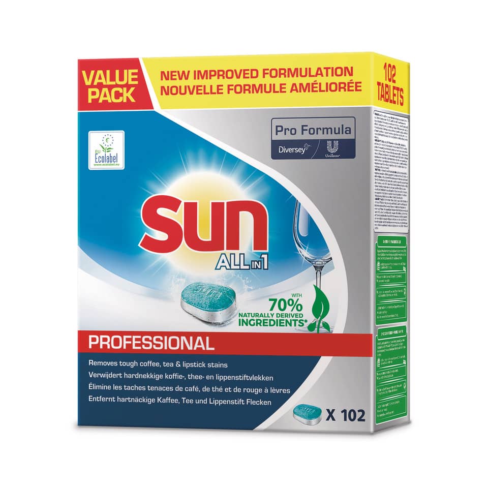 All-in-1, Professional, Tablets, Sun, 102 tablets