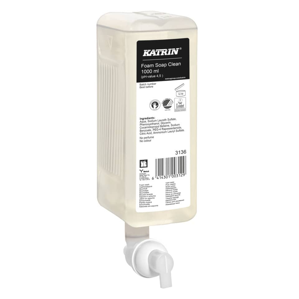 Seifenschaum, Seifennachfüllung, Spender, Flüssigseife, 1000 ml