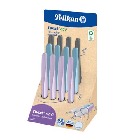 Display Tintenroller Twist Eco, sortiert PELIKAN 300007938
