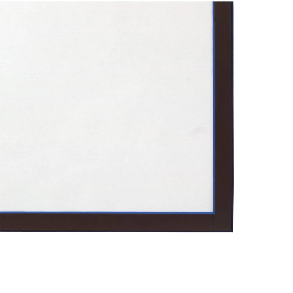 white panel, braune rahmen, glasplatte,  rahmenkante, minimalistisches design