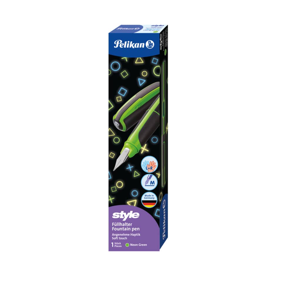 Füllhalter Style P57, Feder M, Neon grün PELIKAN 300008484