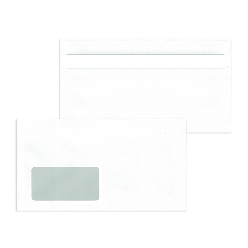 Umschlag, Briefumschlag, Weiß, Briefhülle, Transparentfenster