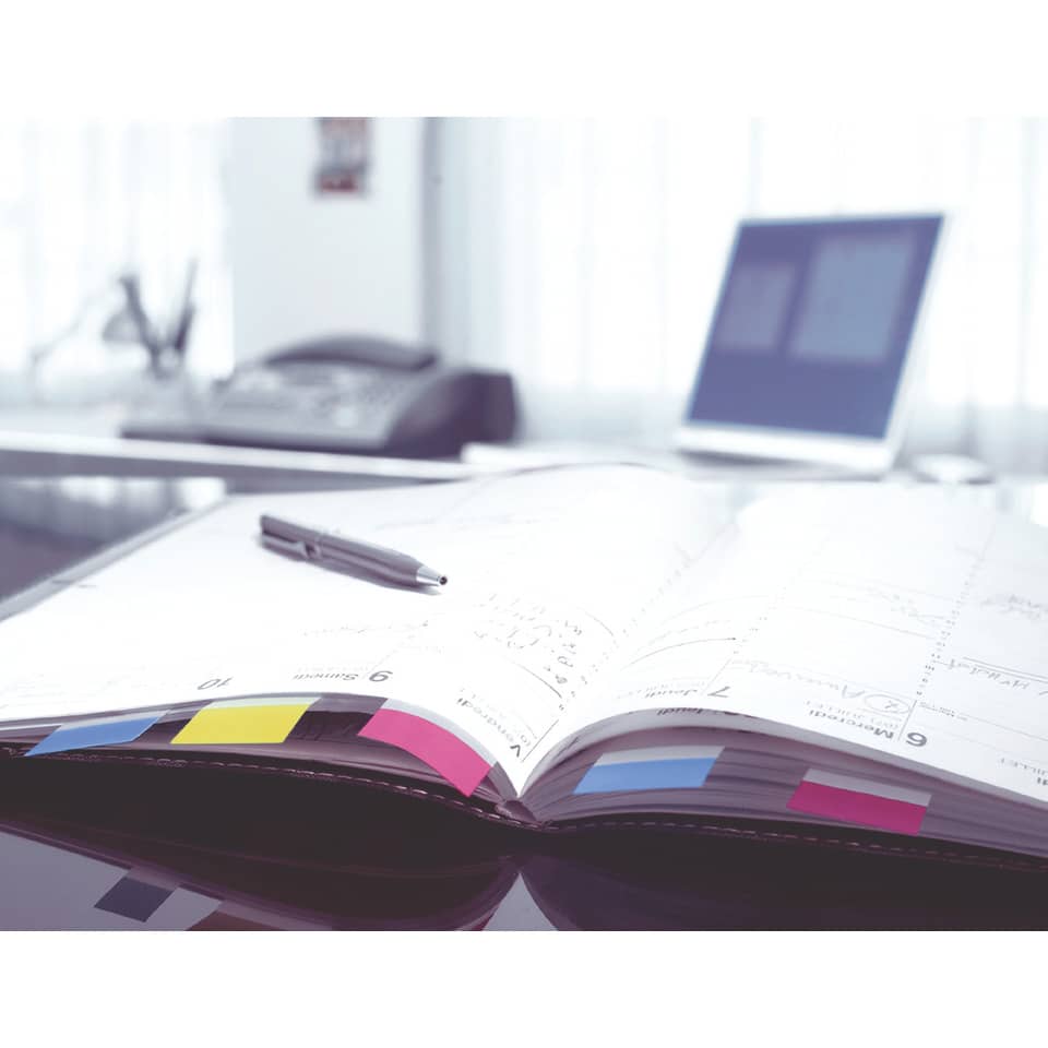 Planer, Agenda, Notizbuch, Kalender, Sticky Notes