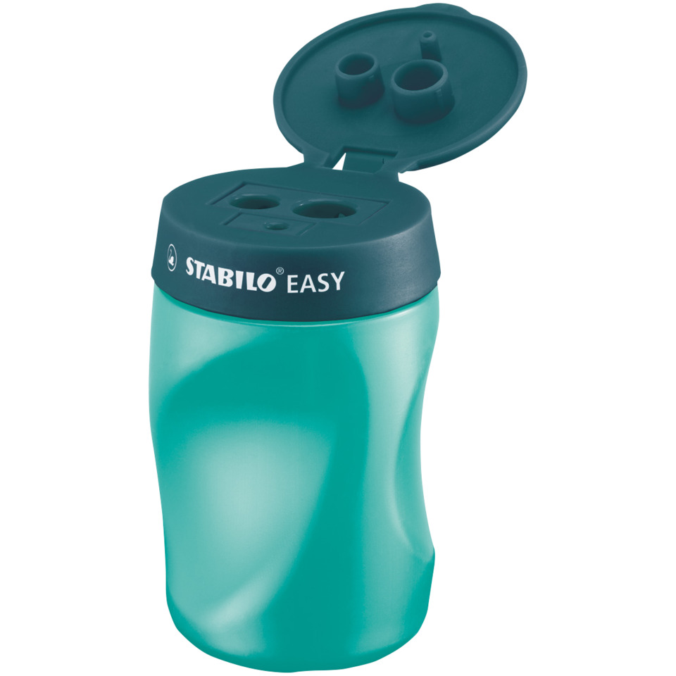 Trinkflasche, Nudelform?, Stabilo Easy?, Kappe?, Grün-Blau,  Trinkflasche, EURO, Griff, Flasche, Stabilo Easy