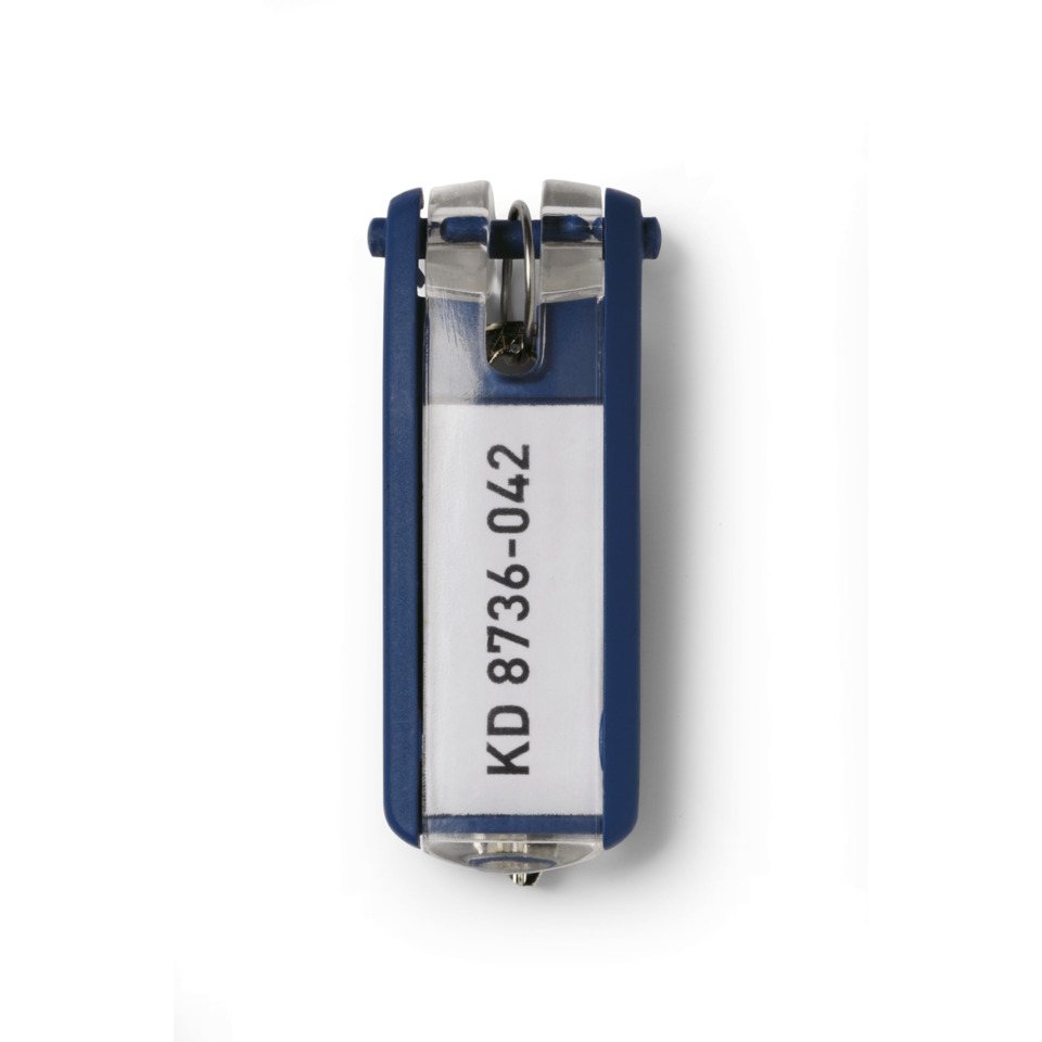 Key Fob, Metall, Code Card, Etiketten, Schnappverschluss