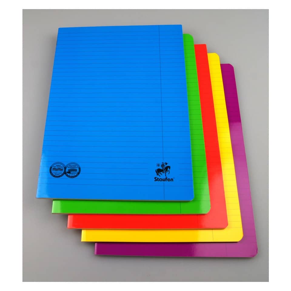 notizblock, notizheft, notizbuch, padded notebook, bunte farbige seiten