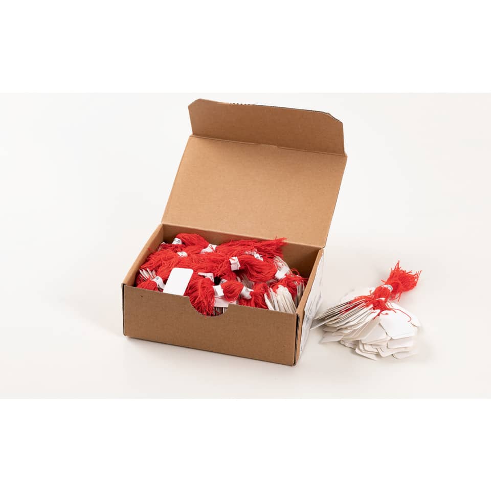 Kartonbox, Schnüre, Rot, Garnkordeln, Verpackungsmaterial