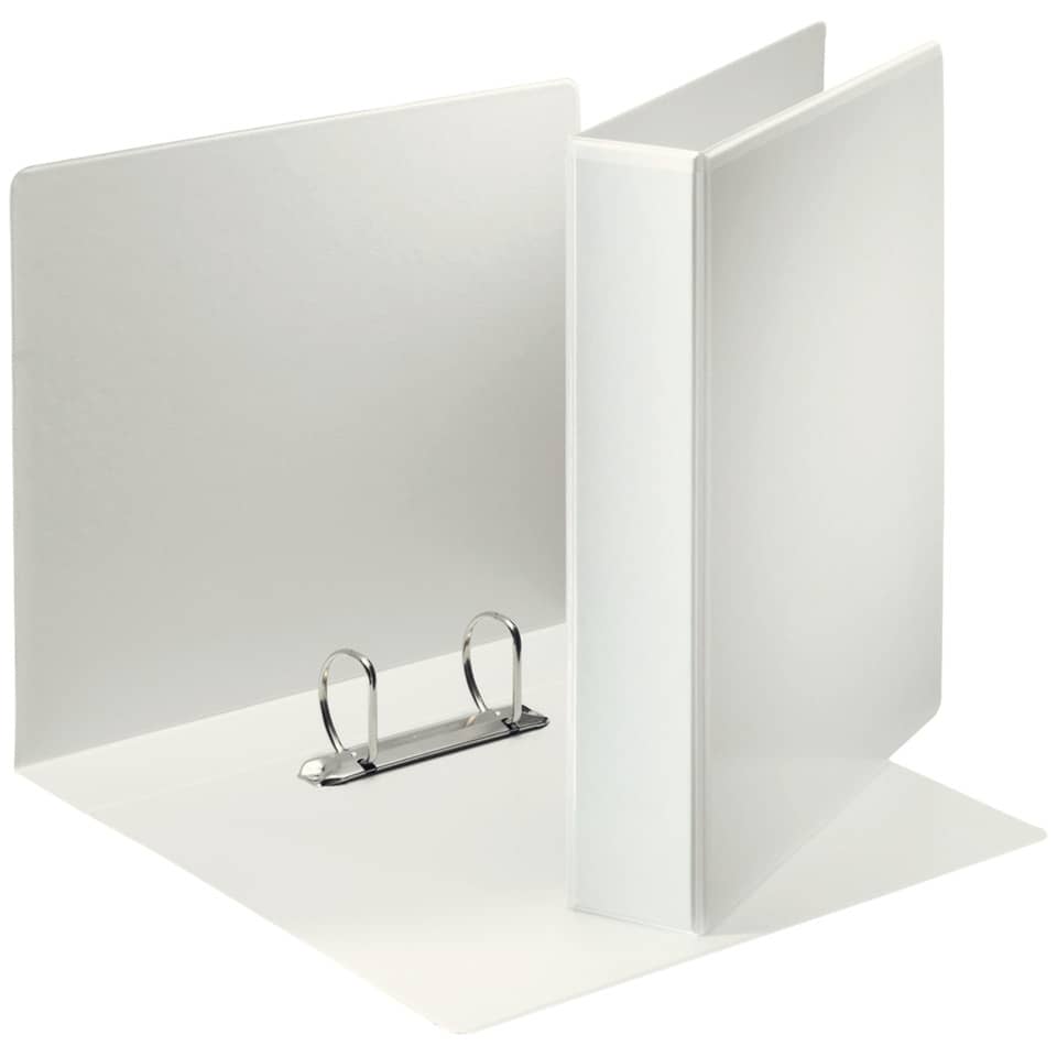 ordner, Ringbinder, A4, Weiß, Ordnerhülle