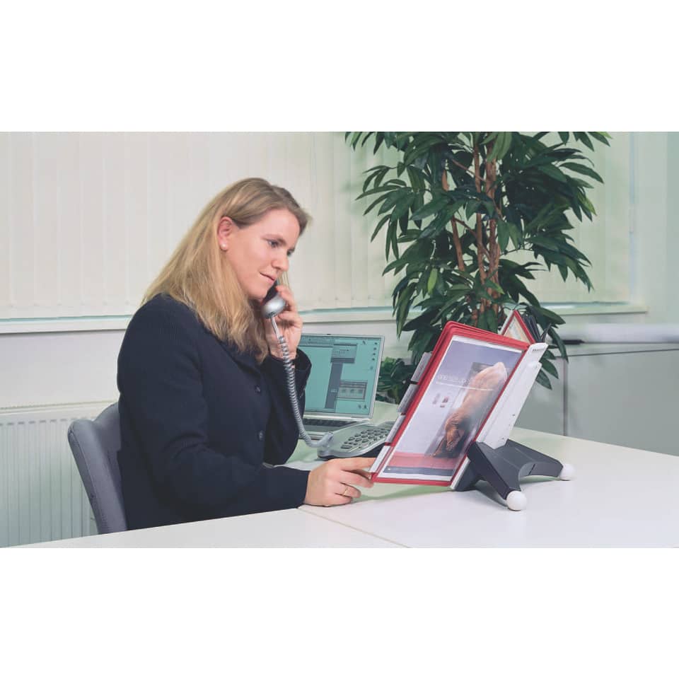 Büro, Frau, Telefon, Headset, Telefonhalterung