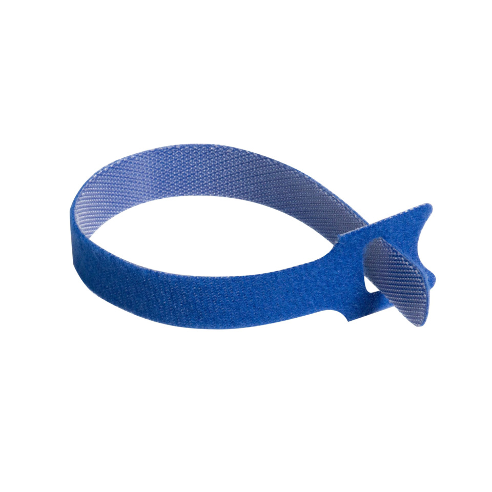 Gummiarmband, Klettverschluss, Blau, Elastisches Band, Armband mit Verschluss