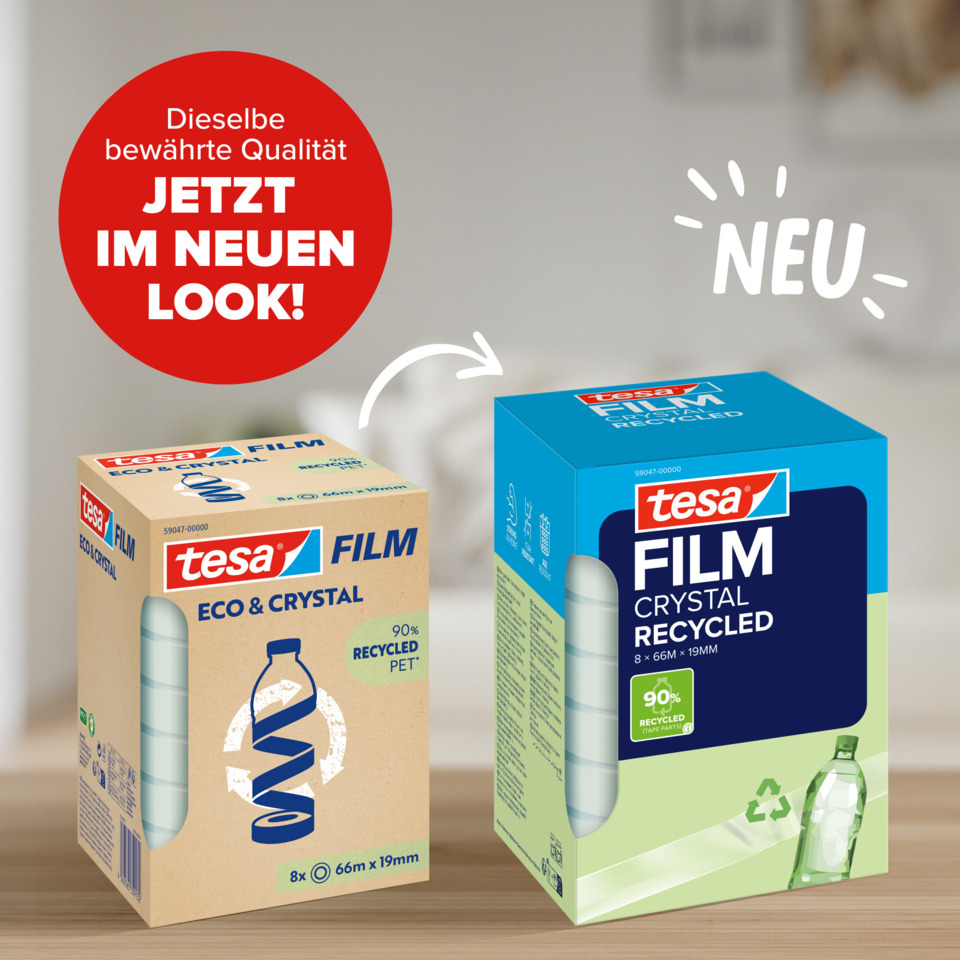 Filmkassette, Filme, Recyclebar, PET, Crystal