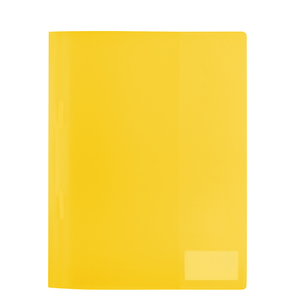 Notebook, Mäppchen, Gelb, Kunststoff, Glänzend