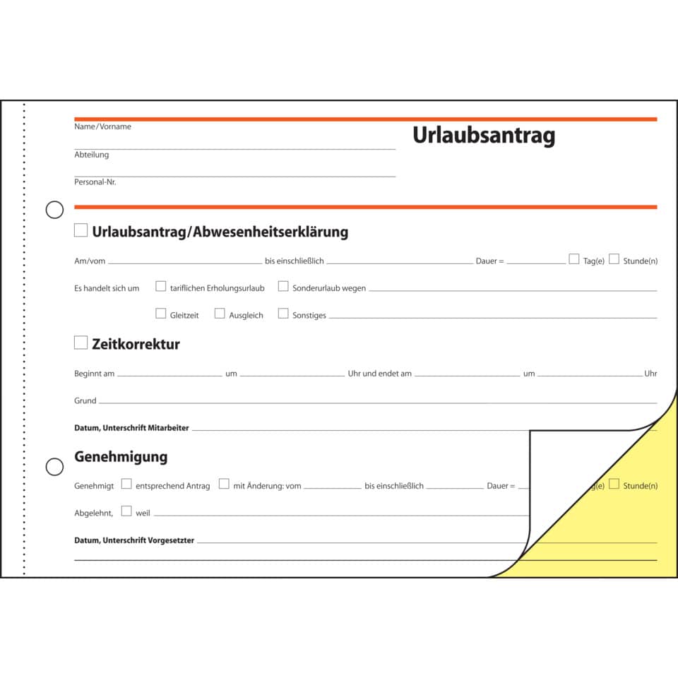 urlaubsantrag, formular, papier, dokument, blaupause