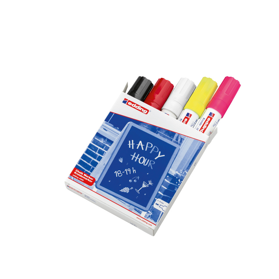Whiteboard marker, Kreidemarker, Tafelnmarker, Marker-Set, Filzstift, Marker, Textmarker, Kreidekasten, Stiftset, Haushalt