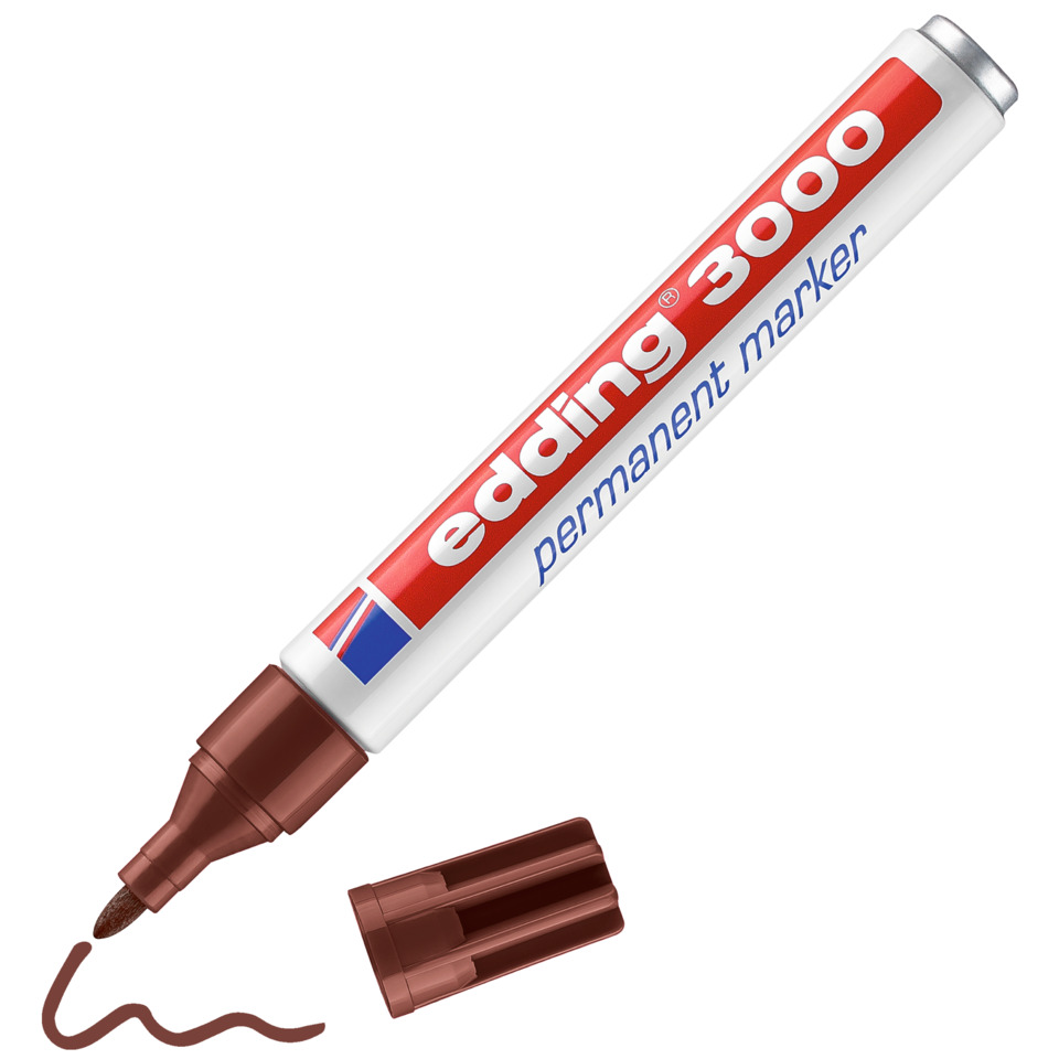 Permanent marker, Braun, Marker pen, Feiner Fineliner, Braune Tinte