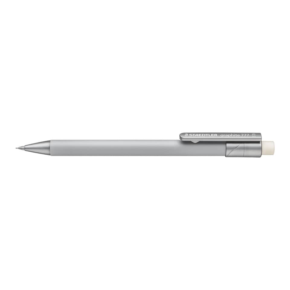 mechanische Bleistift, Bleistift, grau, Clip, Radiergummi