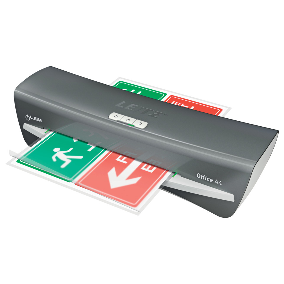 Papierschneidemaschine, Aktenklemme?, Papierzuführung, Office A4, Schwarz-Grau