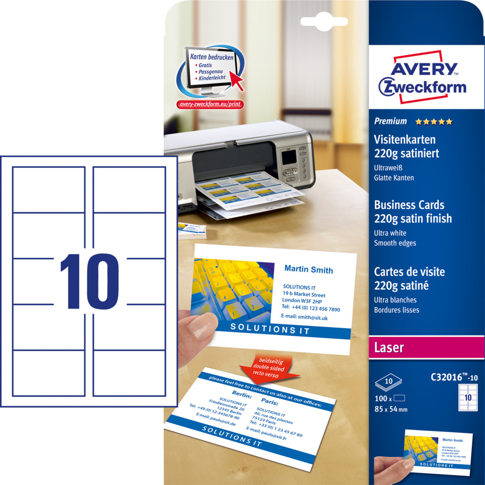 Visitenkarten, Kartenrand, Bürobedarf, Kartenlayout, Satin-Finish, geschäftskarten, drucker, druckerpapier, karton, tintenstrahldrucker