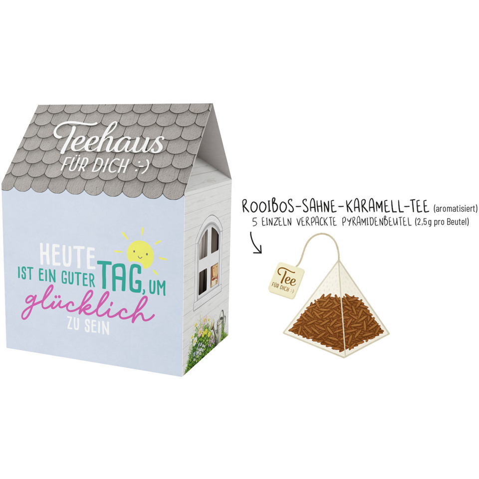 Pyramide, Kräutertee, Rooibos, Karamell, Beutel