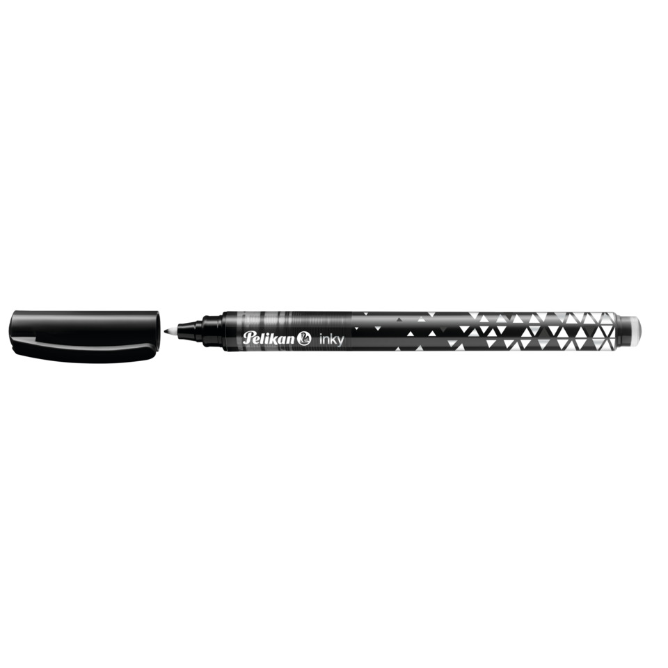 Marker, Permanent marker, Schwarzer Marker, Tuscher, Dreiecks-Muster
