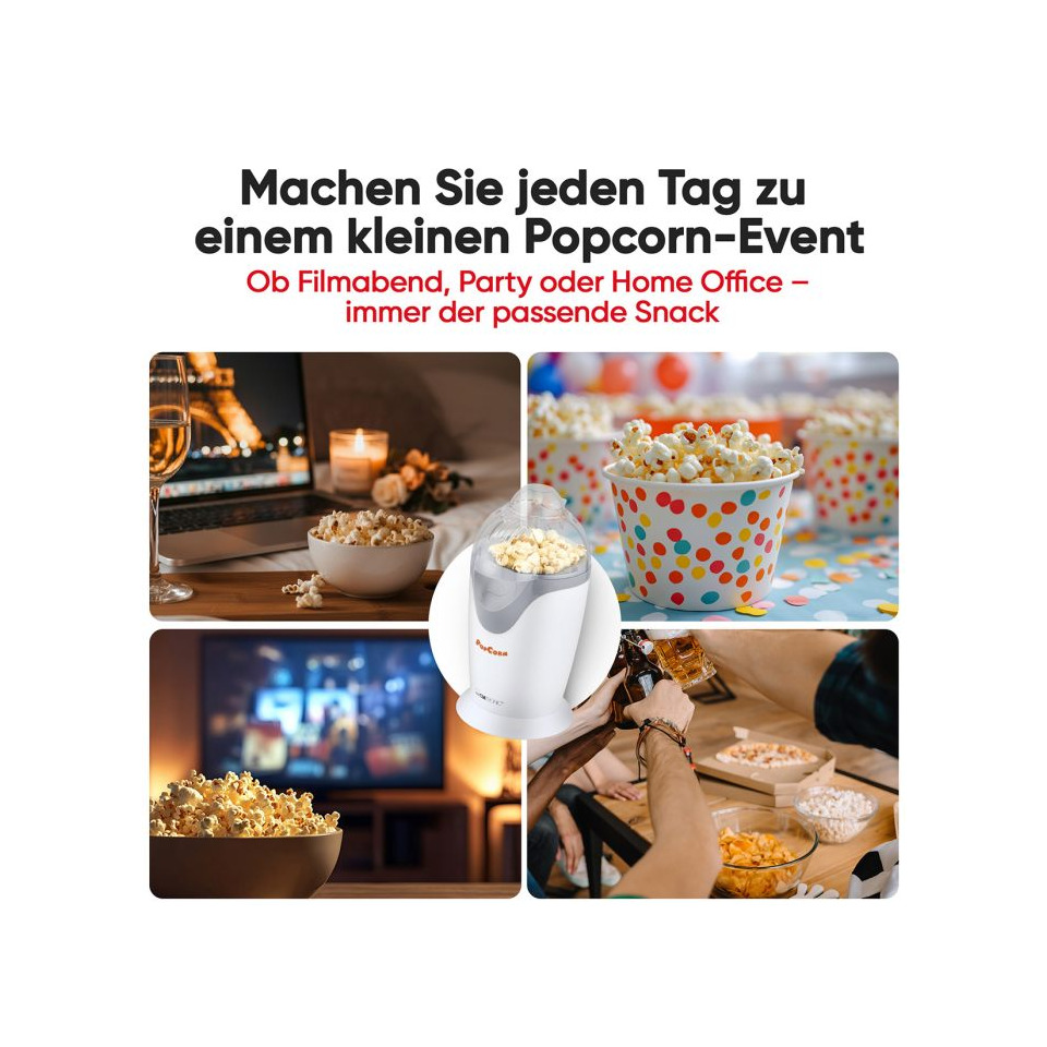 Kinoabend, Popcorn, Snack-Station, Popcornmaschine, Lebensmittel