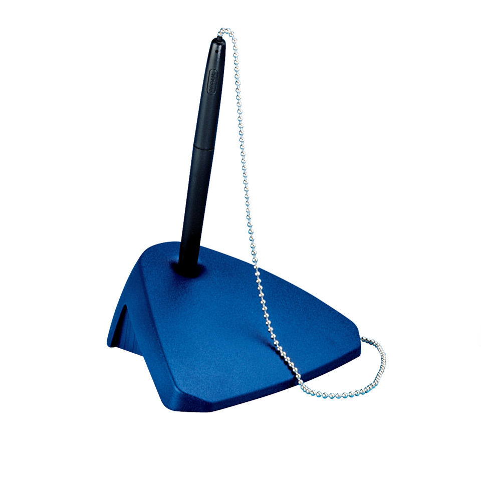 Mikrofonständer, Kugelschreiber, Schwanenhals, Blue, Verriegelungsstand