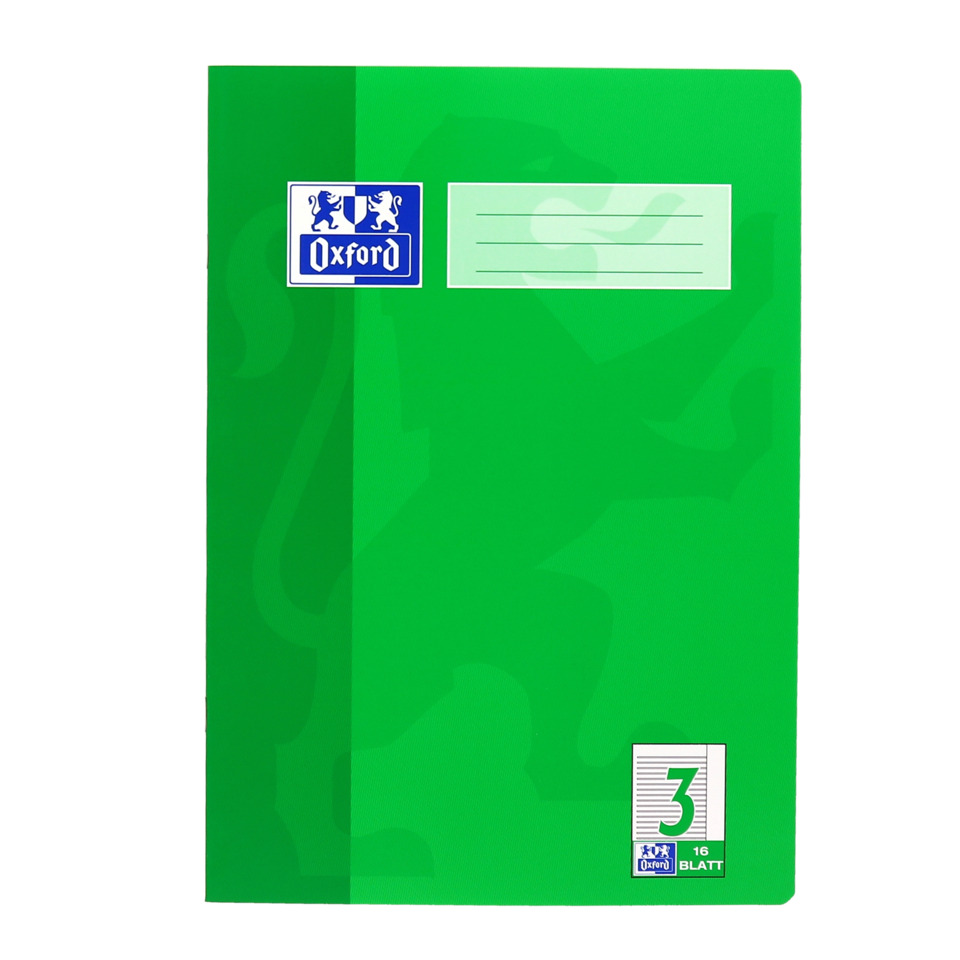 notebook, grün, Oxford, Schule, Einband