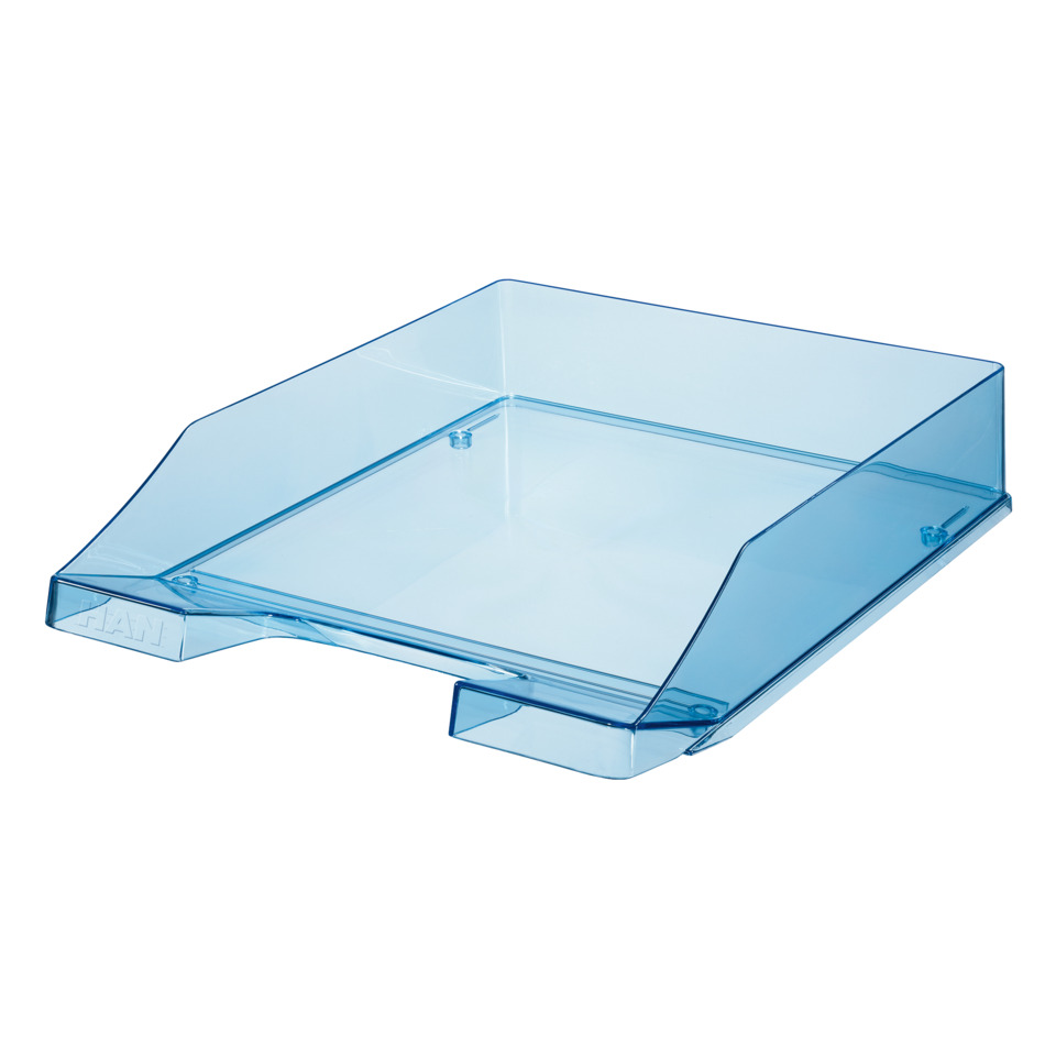 A4-Organizer, Briefablage, Luftig-blau, Kartenablage, Schubladenloser Halter