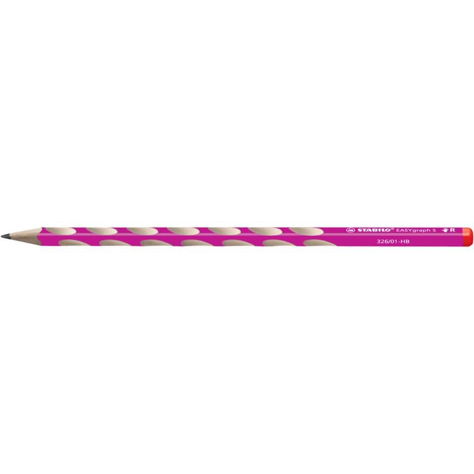 Bleistift, HB-Bleistift, Lackierte Mine, Rosa, Stäbchenmuster
