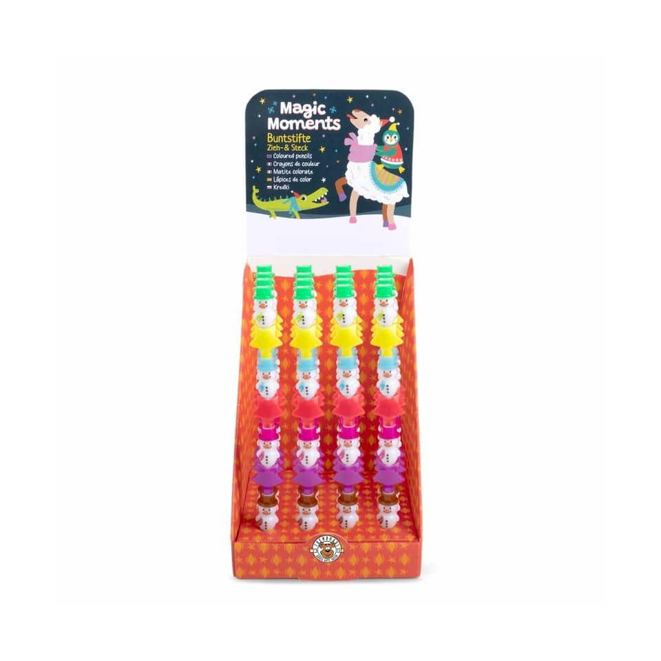 Weihnachts-Zieh-+Steckfarbstift Magic Moments TRENDHAUS 962607