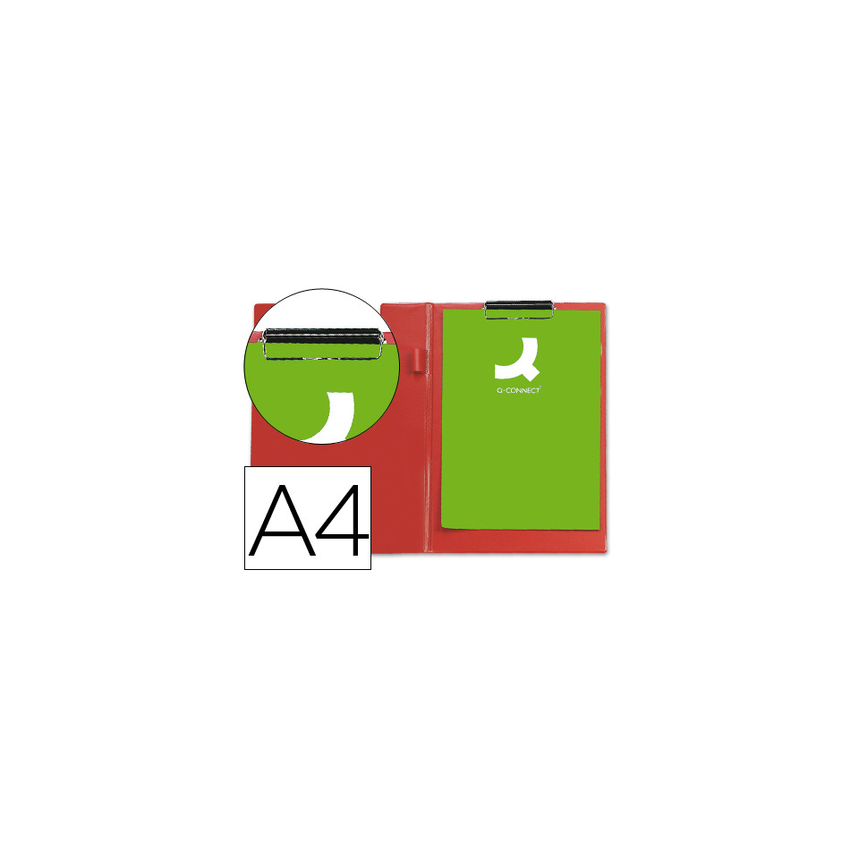 A4, Clipboard, Notizblock, Rot, Grün
