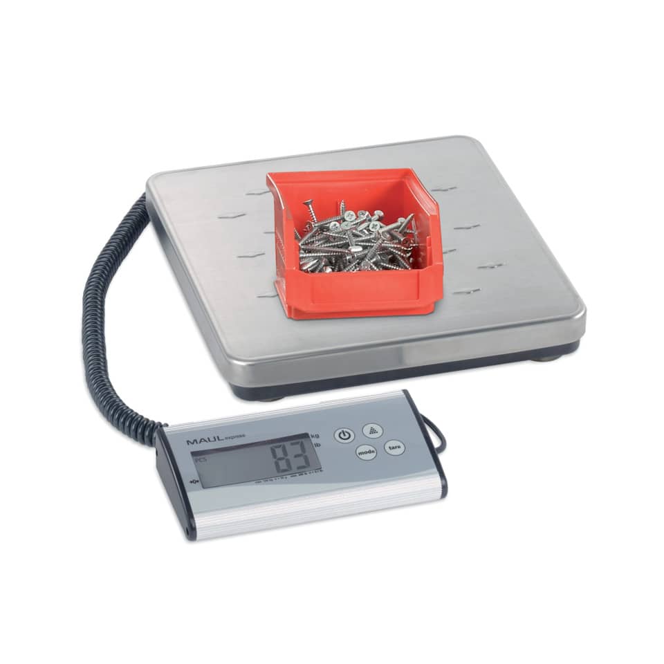 waage, gewicht, zubehör, schrauben, batterie und kabel