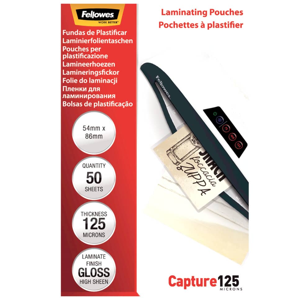 Pouches, Laminating, Plastikfalz, Folio, Laminate finish