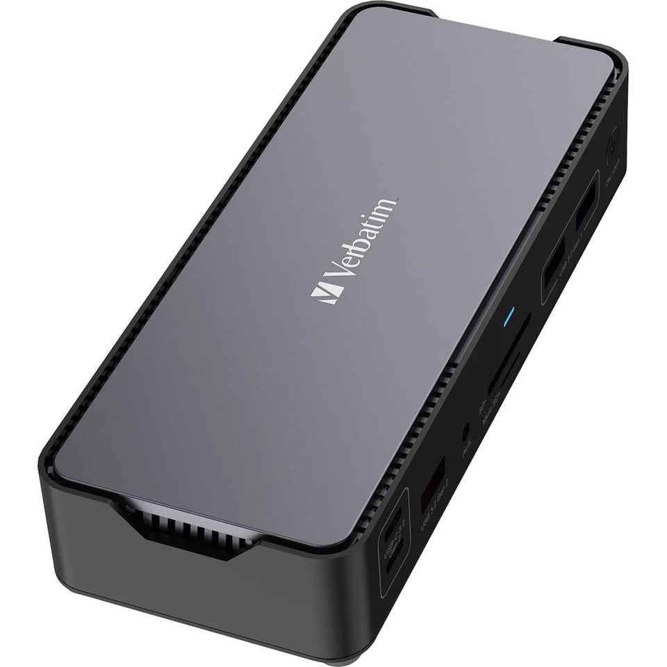 Mini-PC, Vebatim, Aluminiumgehäuse, Grau, HDMI, USB-C