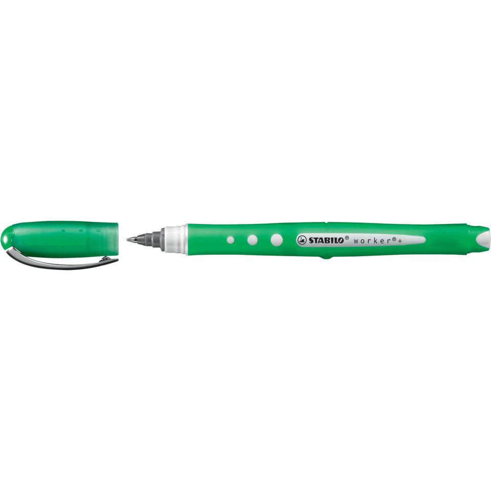 Kugelschreiber, Stift, Grün, Kappe, Spitze