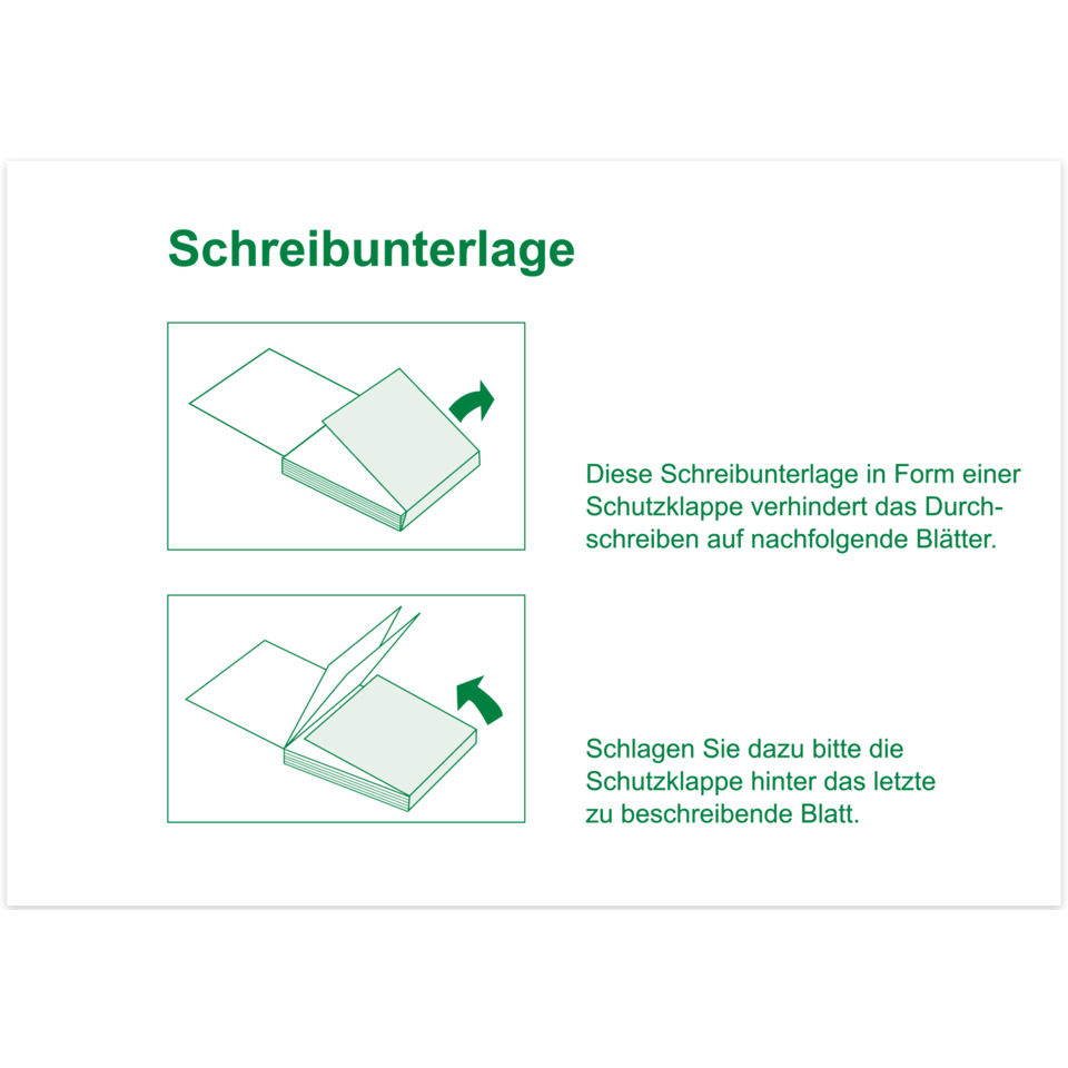 Schreibunterlage, Schutzkappe, Blätter, Buch, Papier