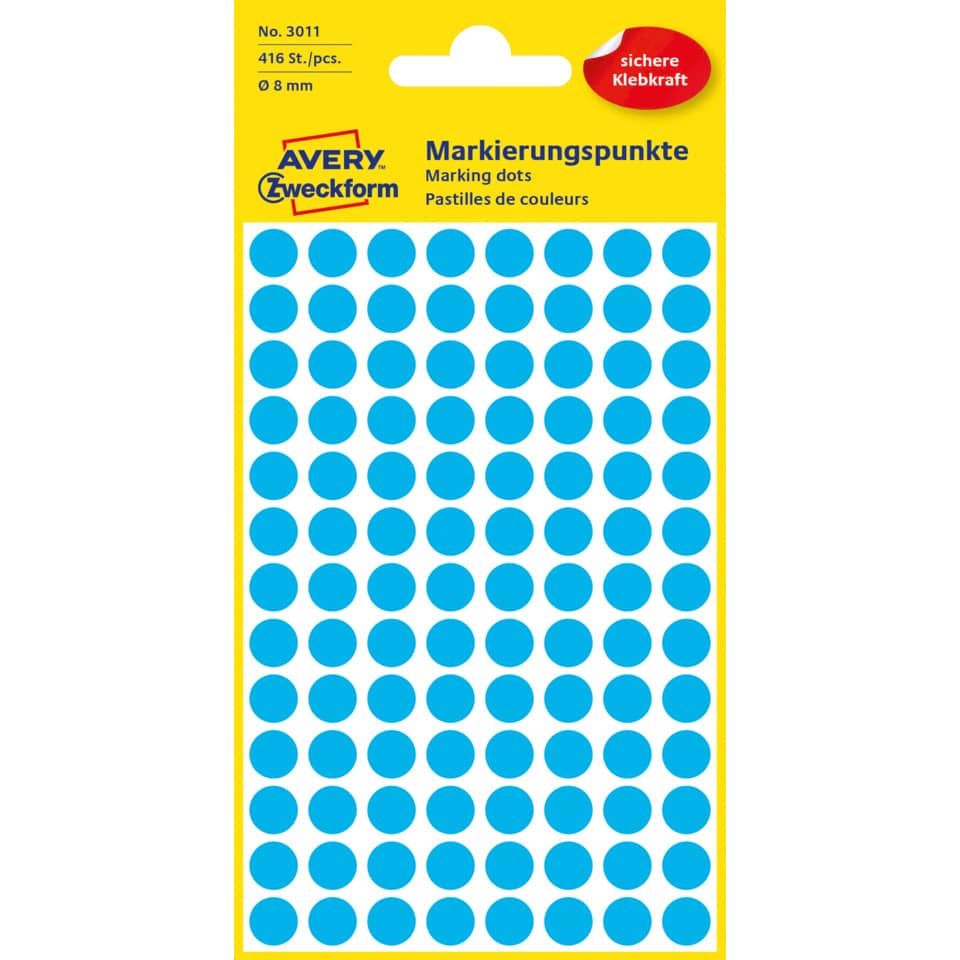 aufkleber, markierungspunkte, blau, punktmatrix, kleber