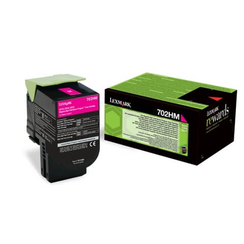 Lasertoner 702HM magenta   Return HY LEXMARK 70C2HM0