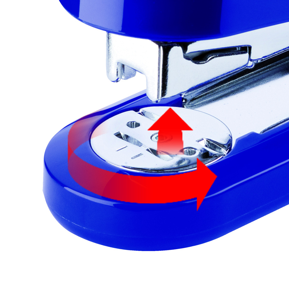 Stempel, Stempelkissen, Druckmechanismus, Stanzwerkzeug, Blau