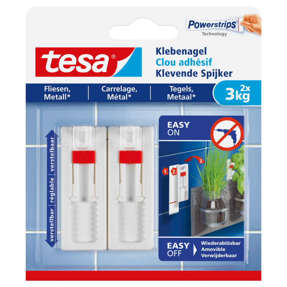 Klebeband, Klebehalter, Spiker, Spikes, Fliesenbereich, Klebenspigel, Spiker, Glasfliese, Wandmontage, KleberSpanner