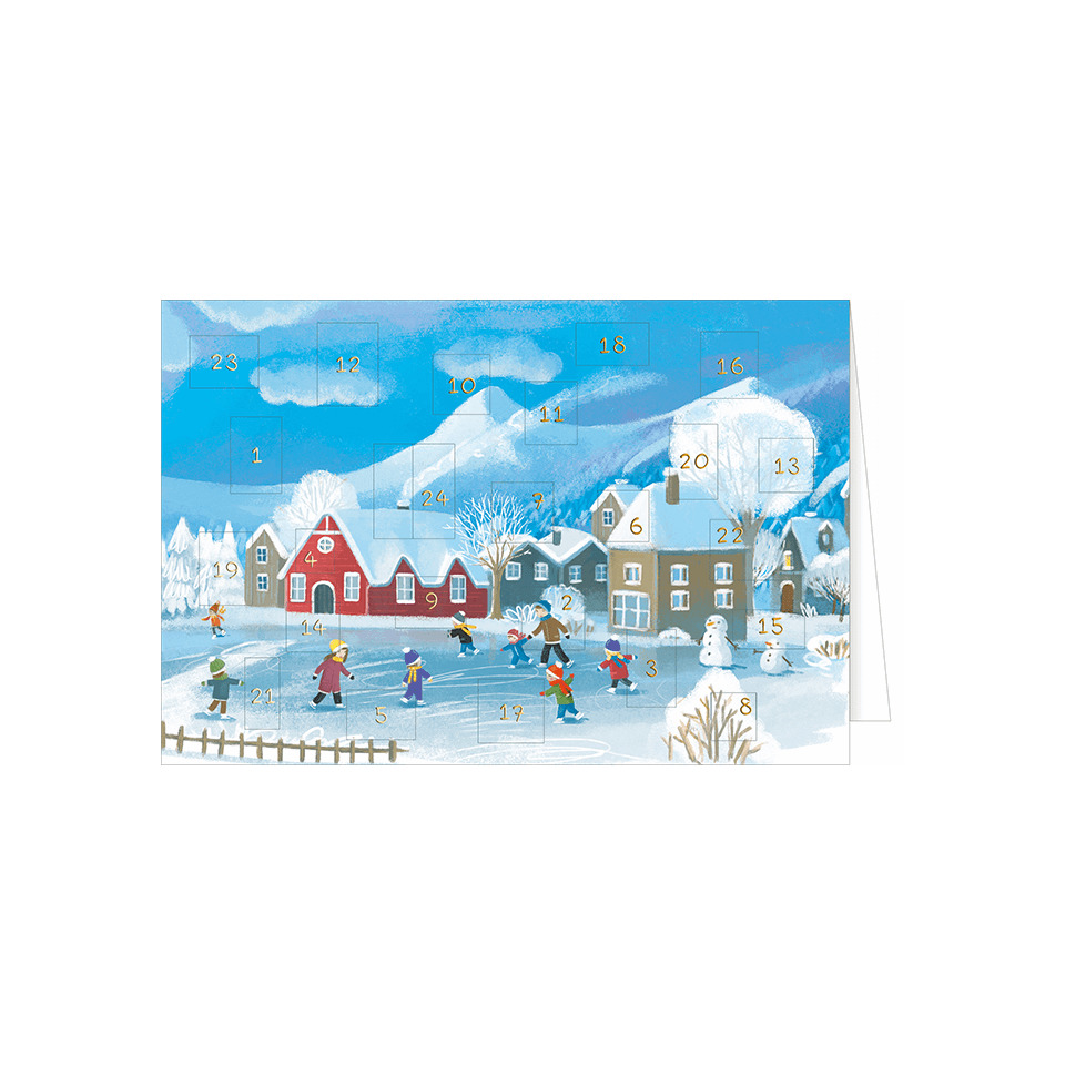 Winter, Schneelandschaft, Eislauf, Adventskalender, Skigebiet
