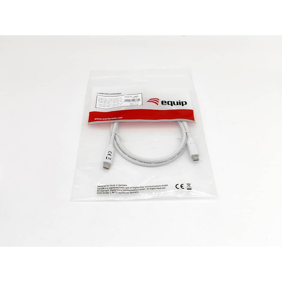 Ladekabel, USB-C, Lightning, Weißes Kabel, Verpackung
