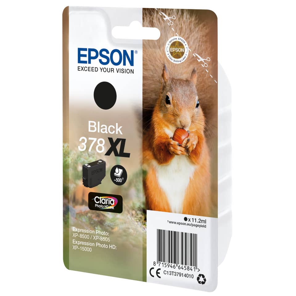 Tintenpatrone, Druckertinte, Epson Black, XL, Kartusche