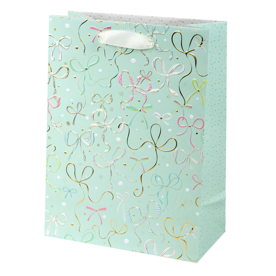 Geschenktüte, Geschenkverpackung, Ribbons, Pastell, Muster bänder