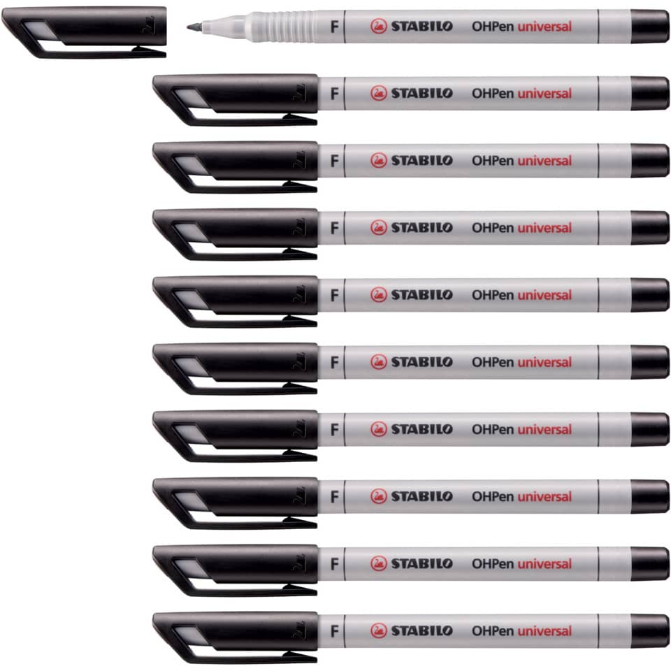 whiteboard marker, dry-erase, chie-seil?, black-gray, set of markers