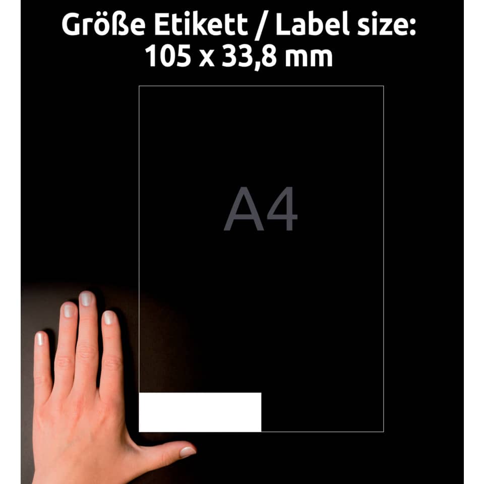 A4, Etikett, Label, Dokumentengröße, Schwarz