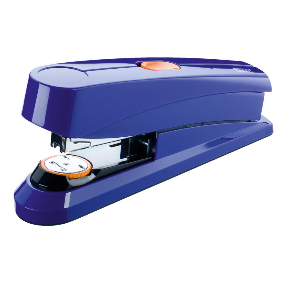 Klebehefter, Tacker, Stapelezubehör, Heftgerät, orange Knopf