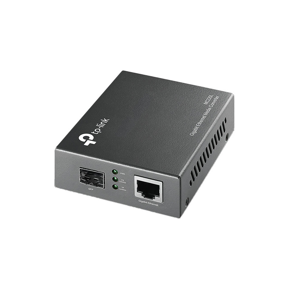 Netzwerk-Switch, Gigabit-Ethernet, SFP, Metallgehäuse, ökologisches Design